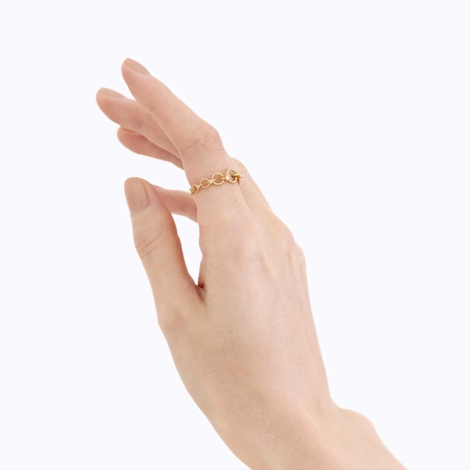 Shihara Diamond Link Ring 01 | Tortoise General Store