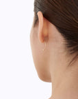 Shihara Diamond Twist Curl Earring 01 | Tortoise General Store