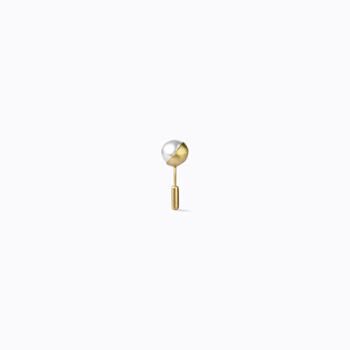 Shihara Half Pearl Earring 45° | Tortoise General Store