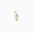 Shihara One-Stone Hoop Earring 01 | Tortoise General Store