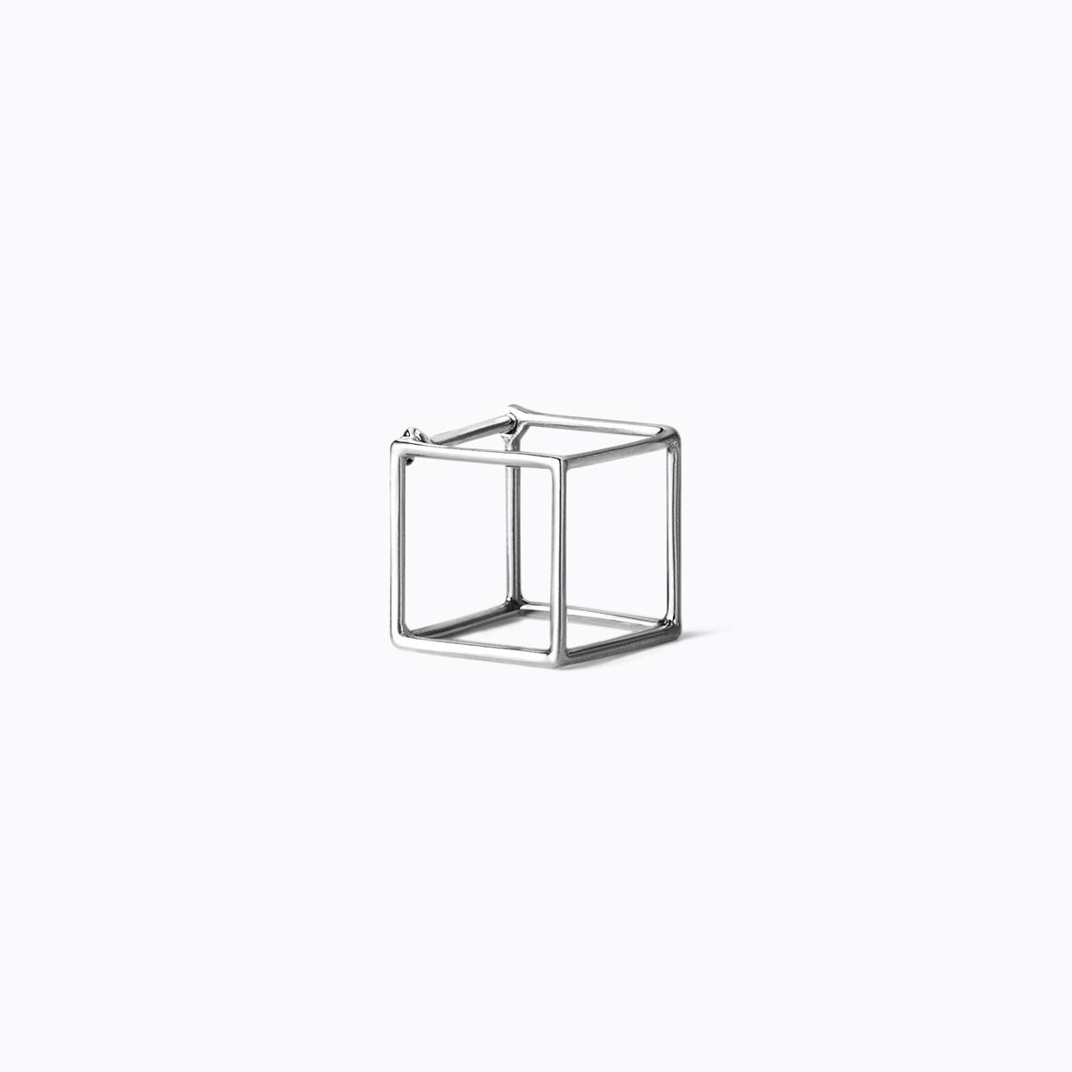 Shihara Square Earring 10 White Gold | Tortoise General Store