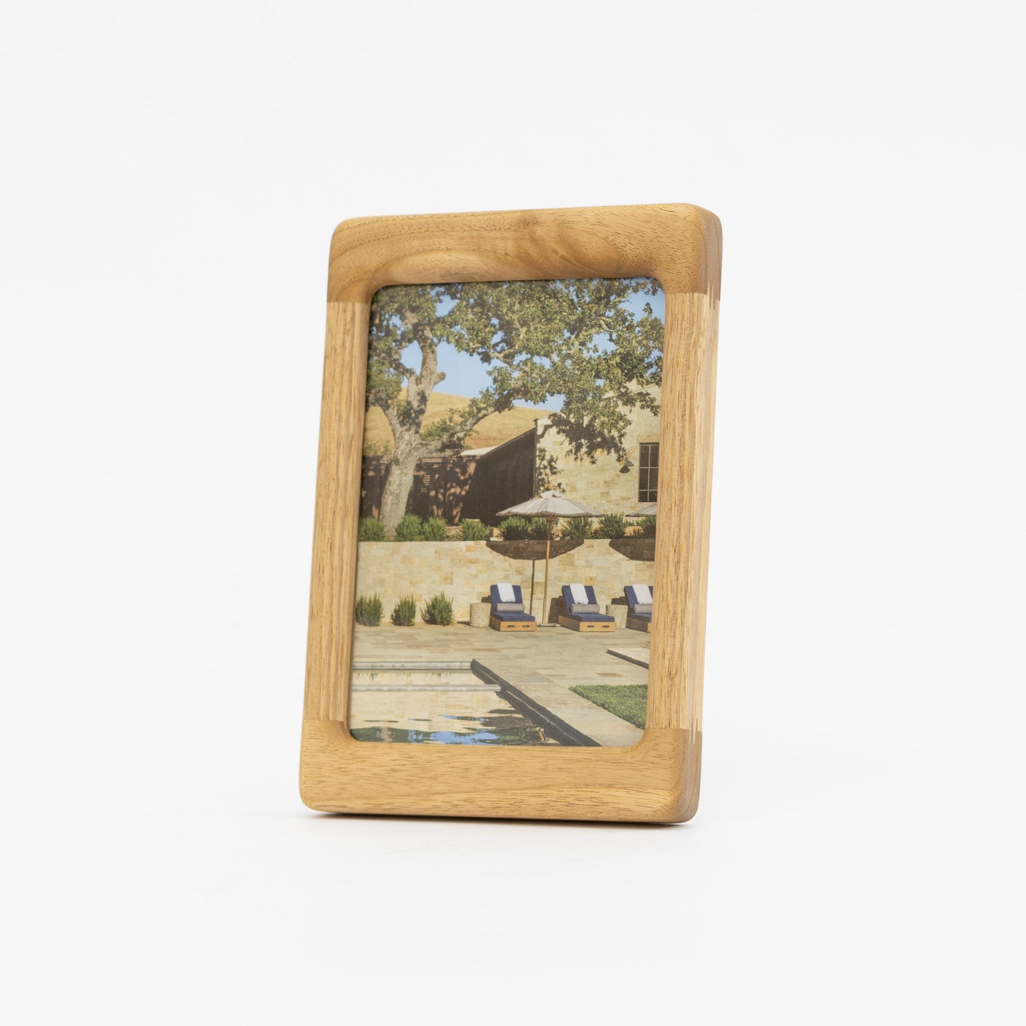 Snow Goose Japanese Walnut Picture Frame | Tortoise General Store