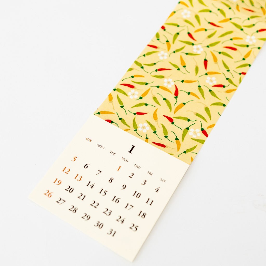 TAKEO Banner Calendar 2025 (Special Order) | Tortoise General Store