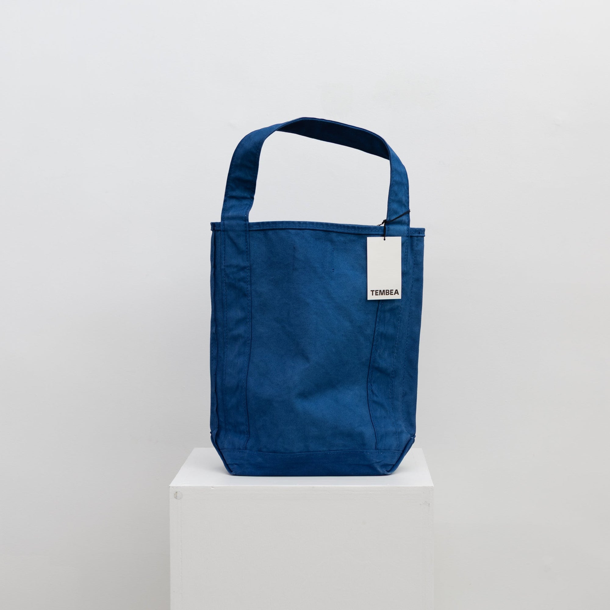 Tembea Baguette Tote Medium Indigo | Tortoise General Store
