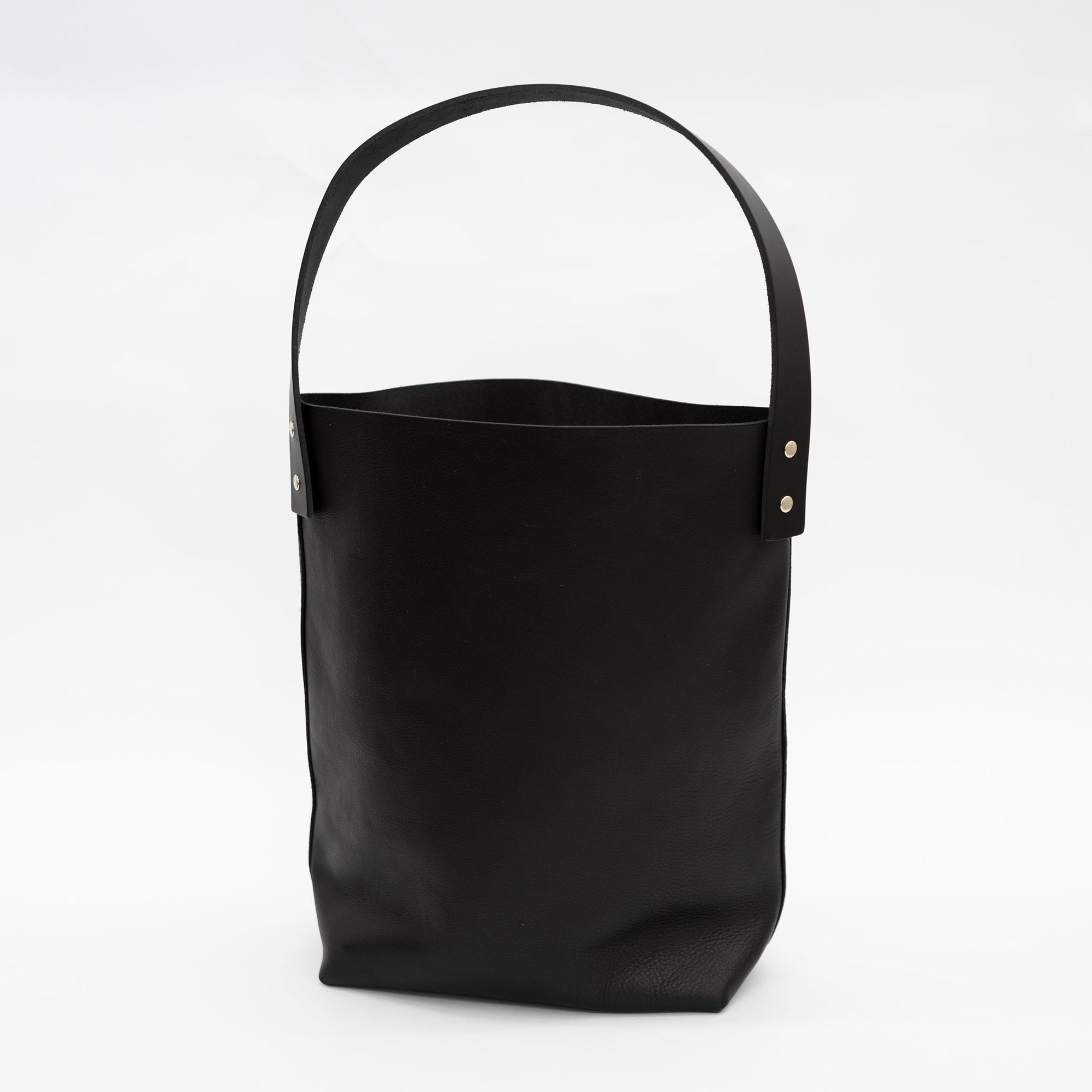 Tembea Leather Baguette Tote | Tortoise General Store