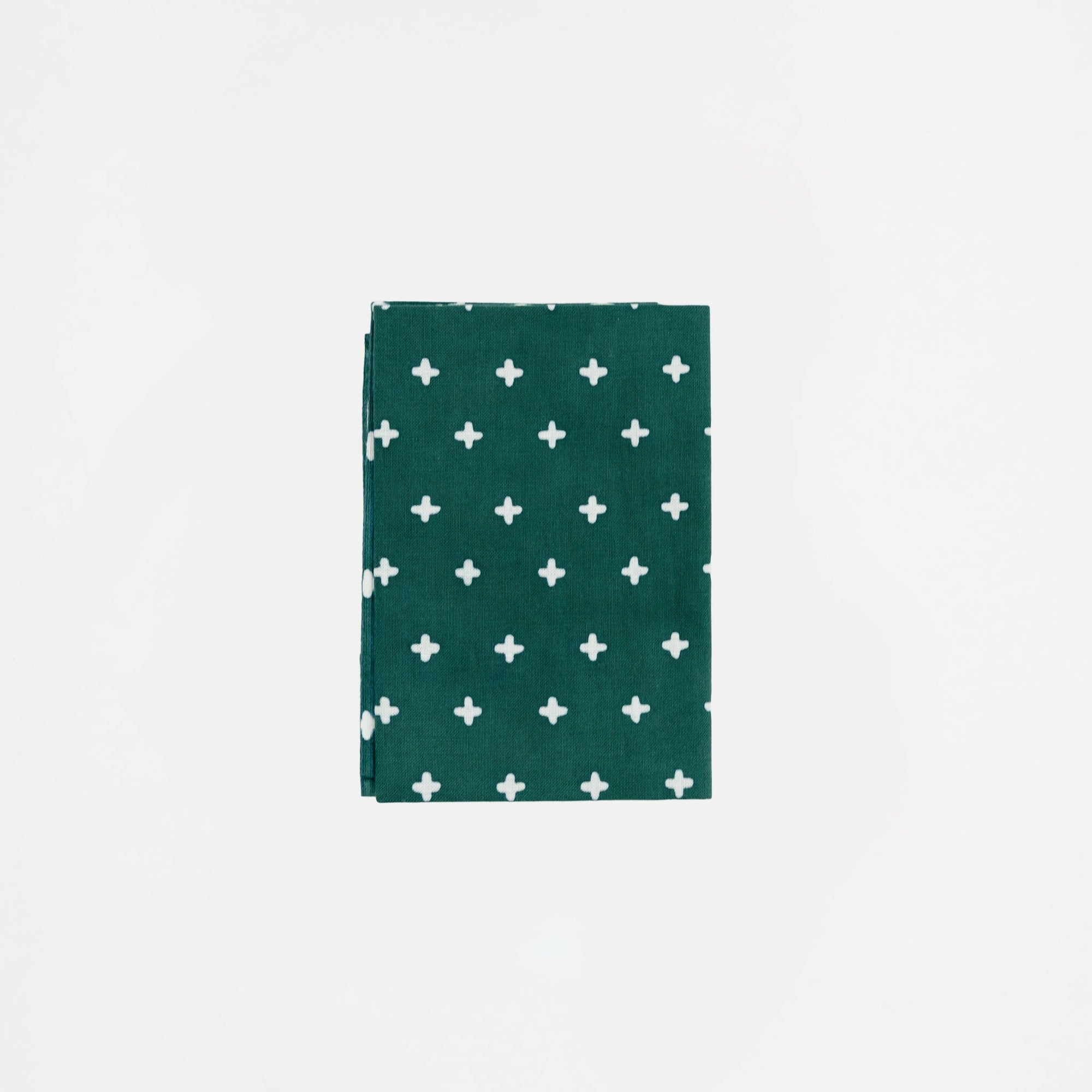 Tenugui - Dark Green Cross | Tortoise General Store