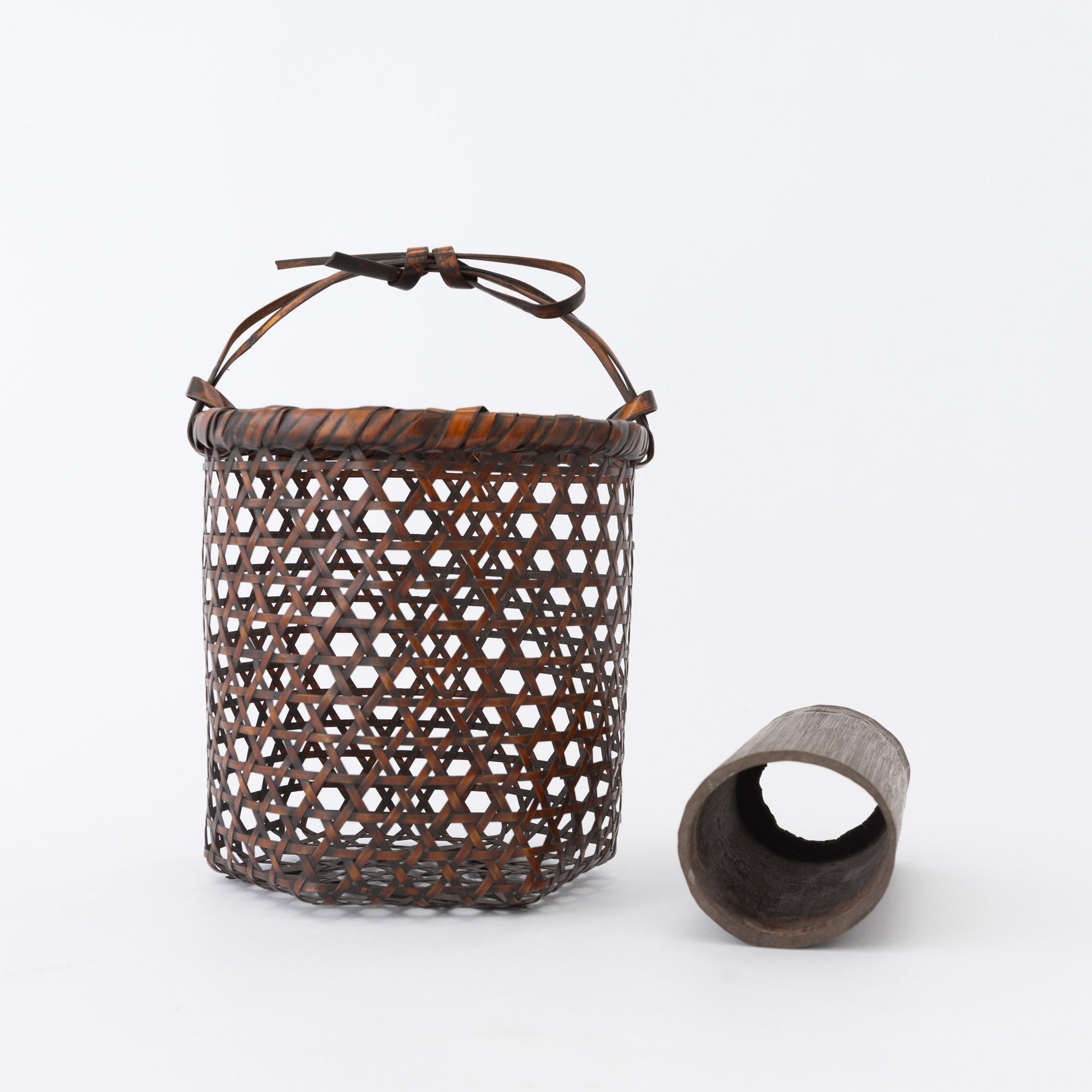 Vintage Bamboo Flower Basket - Hanakago 1 | Tortoise General Store