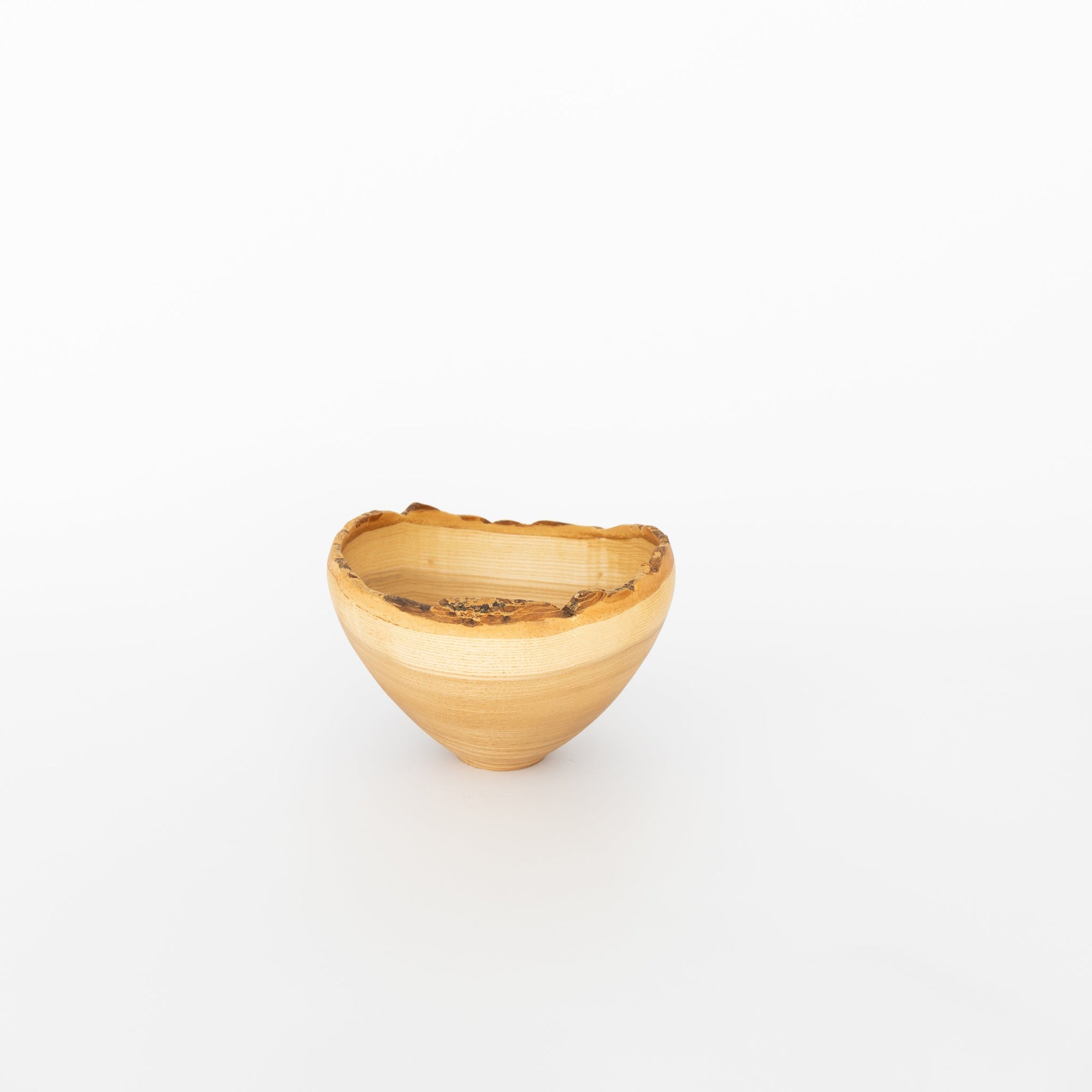 Wooden Bowl Sculpture by Kenji Usuda (2024) | Tortoise General Store