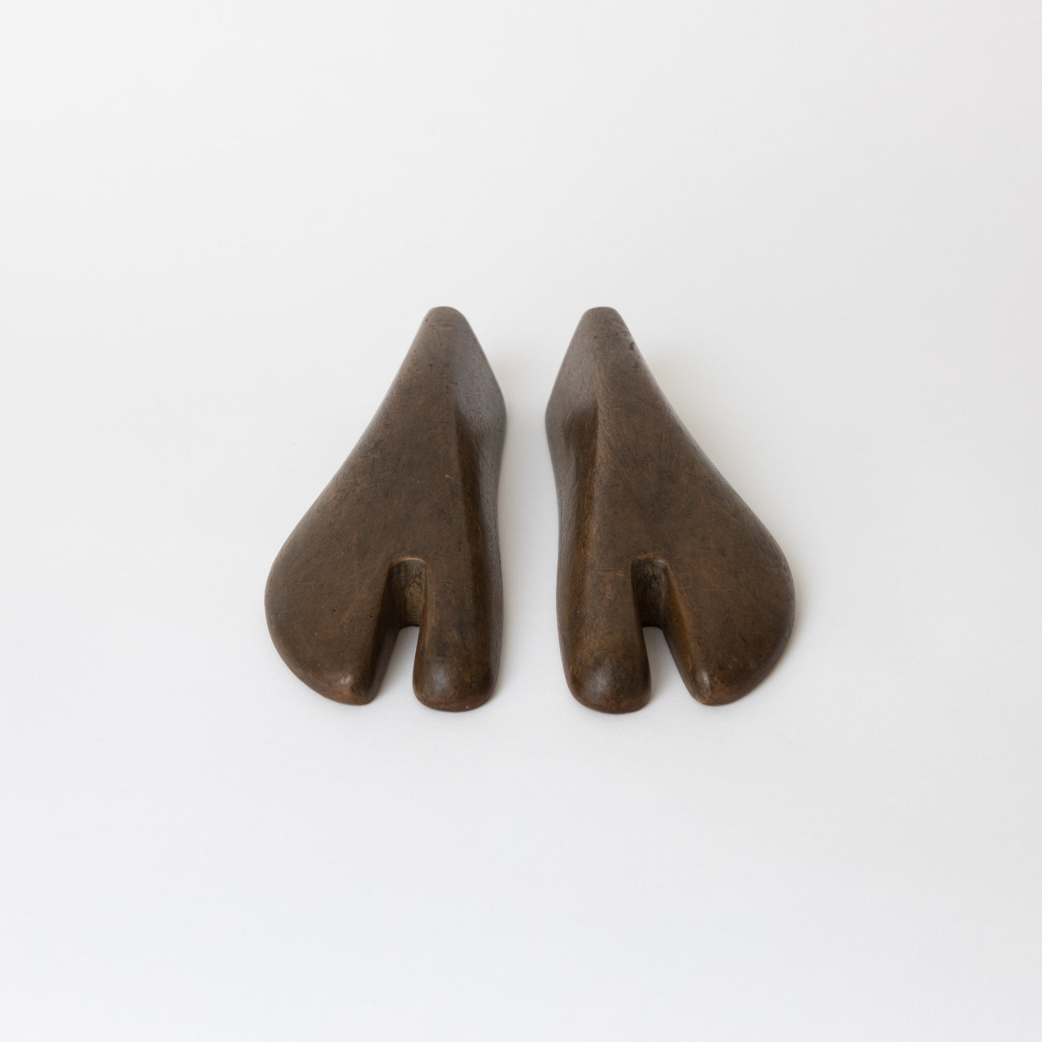 021 Unknown, Japan Wood Objects (Set of 2) | Tortoise General Store