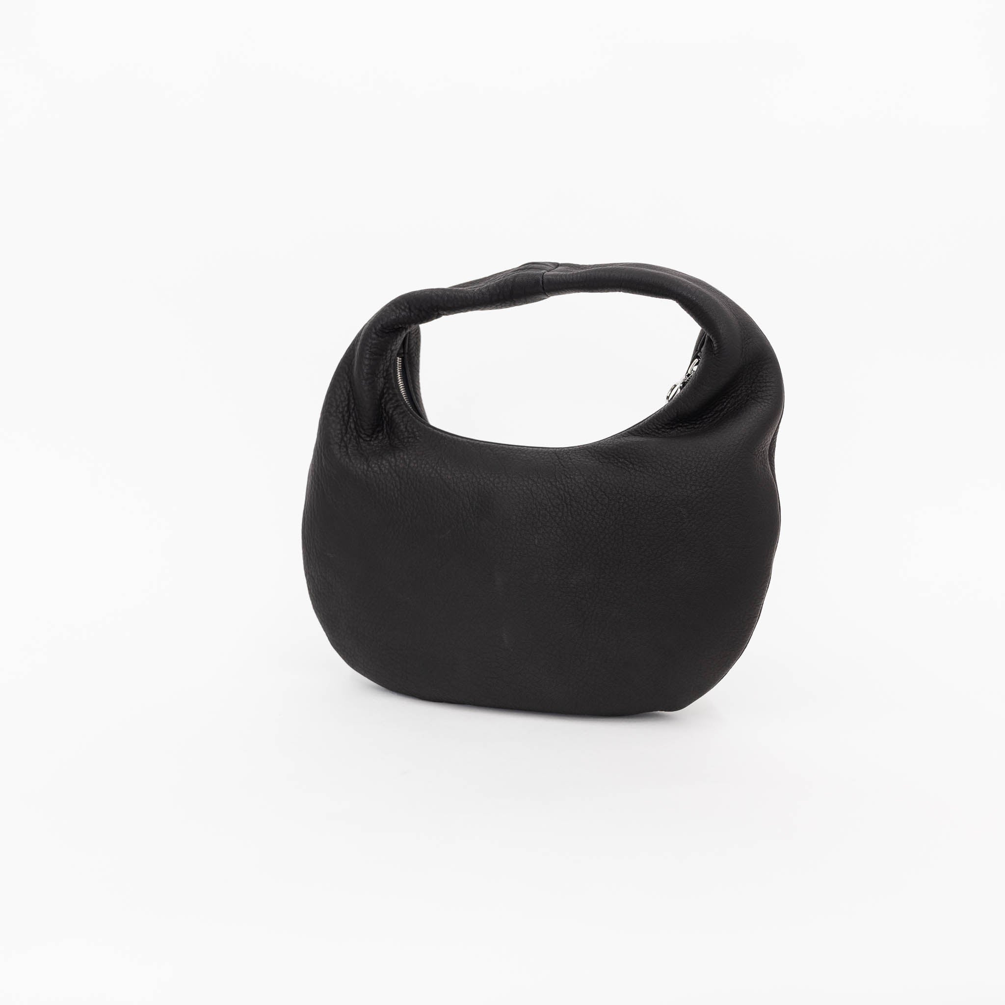 Aeta Deer Leather Round One Shoulder Bag Medium DA59 | Tortoise