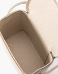 Aeta Pig Leather Shoulder Bag (PG 24) in Ivory & Dark Navy | Tortoise General Store