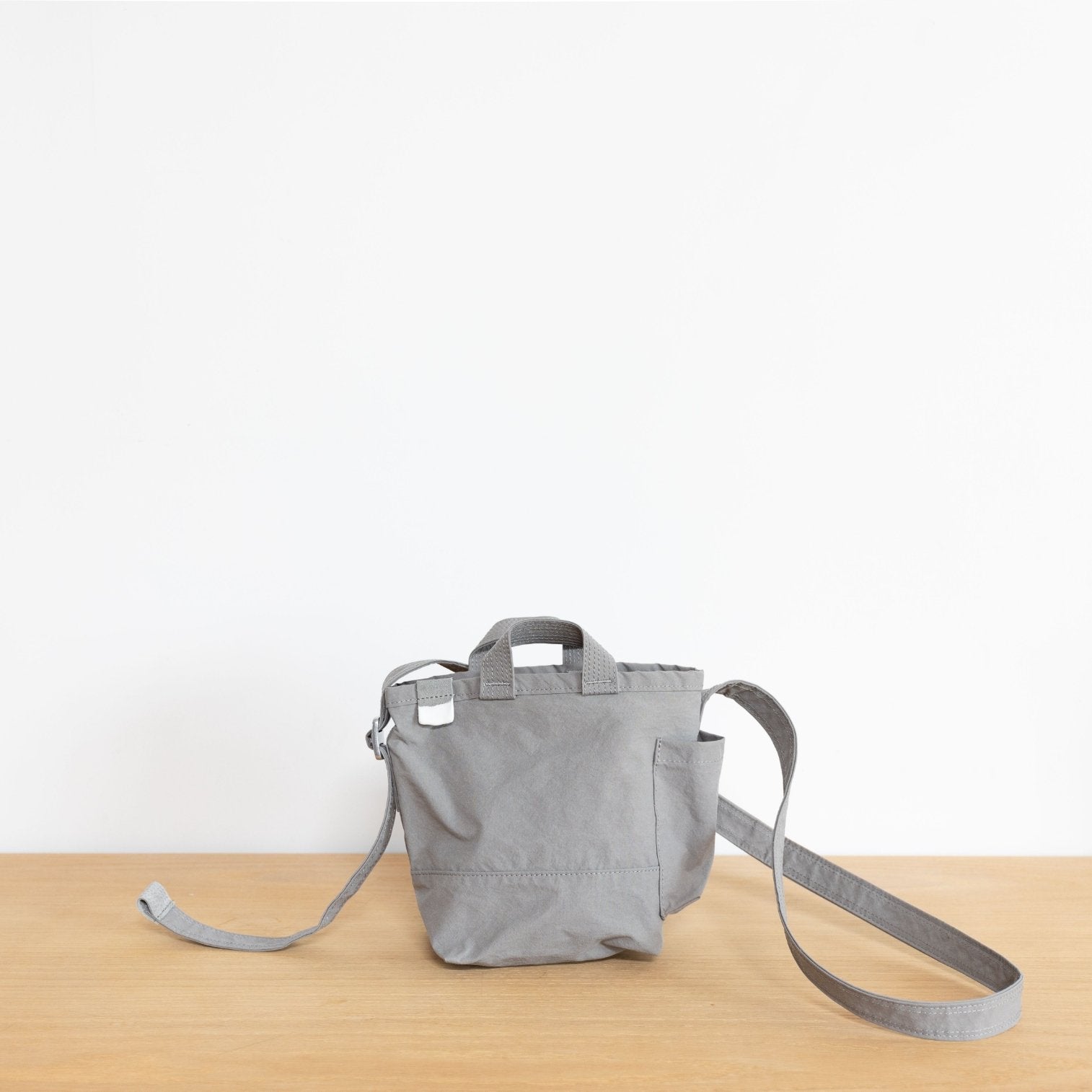 ANUNFOLD Side Pocket Mini Bag - Gray