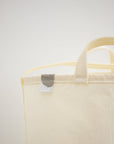 ANUNFOLD Side Pocket Tote Bag PT - White | Tortoise General Store