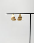 Black Barc NOKI Earrings in 18k yellow gold | Tortoise General Store