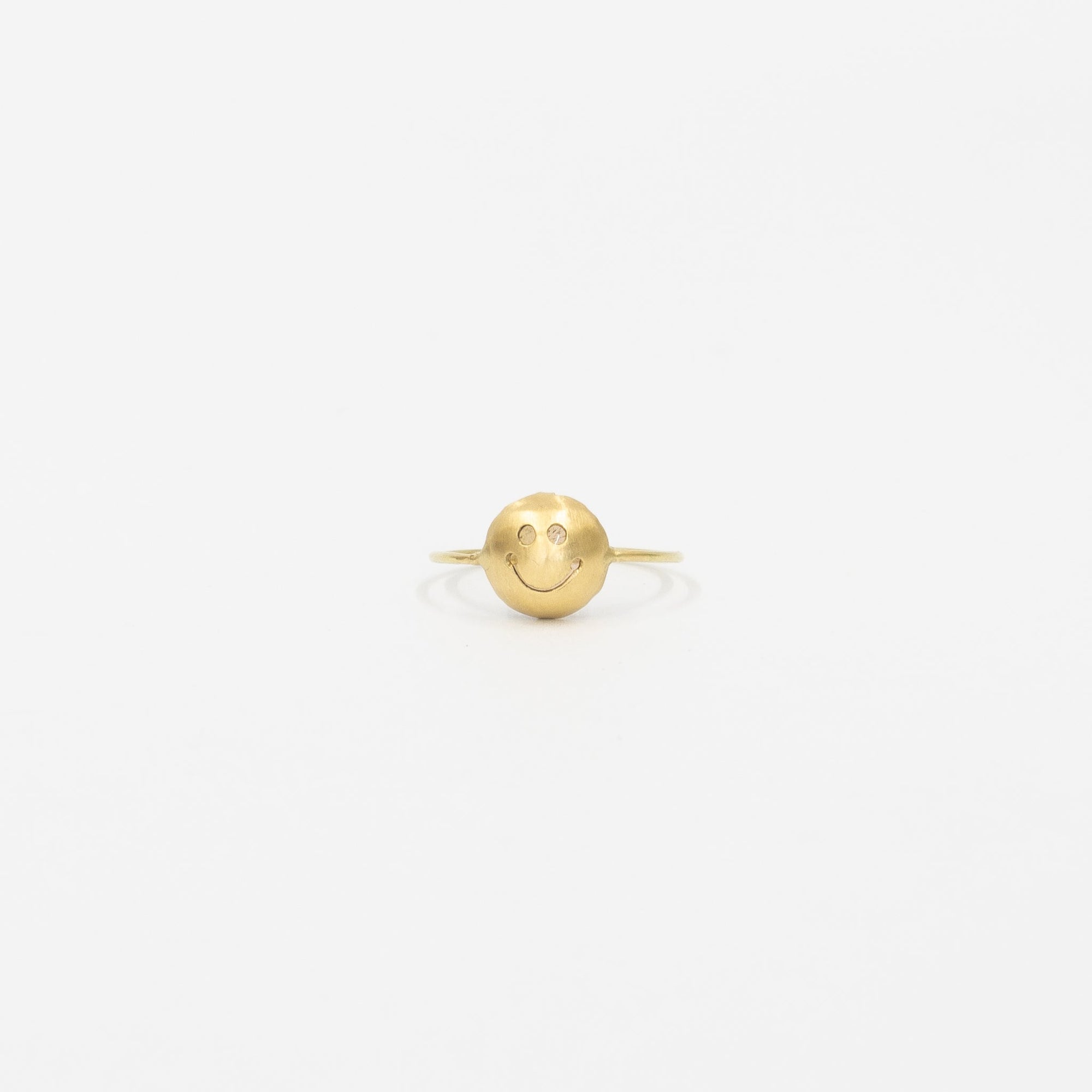Black Barc 'Smiley' Stacking Ring 8mm | Tortoise General Store