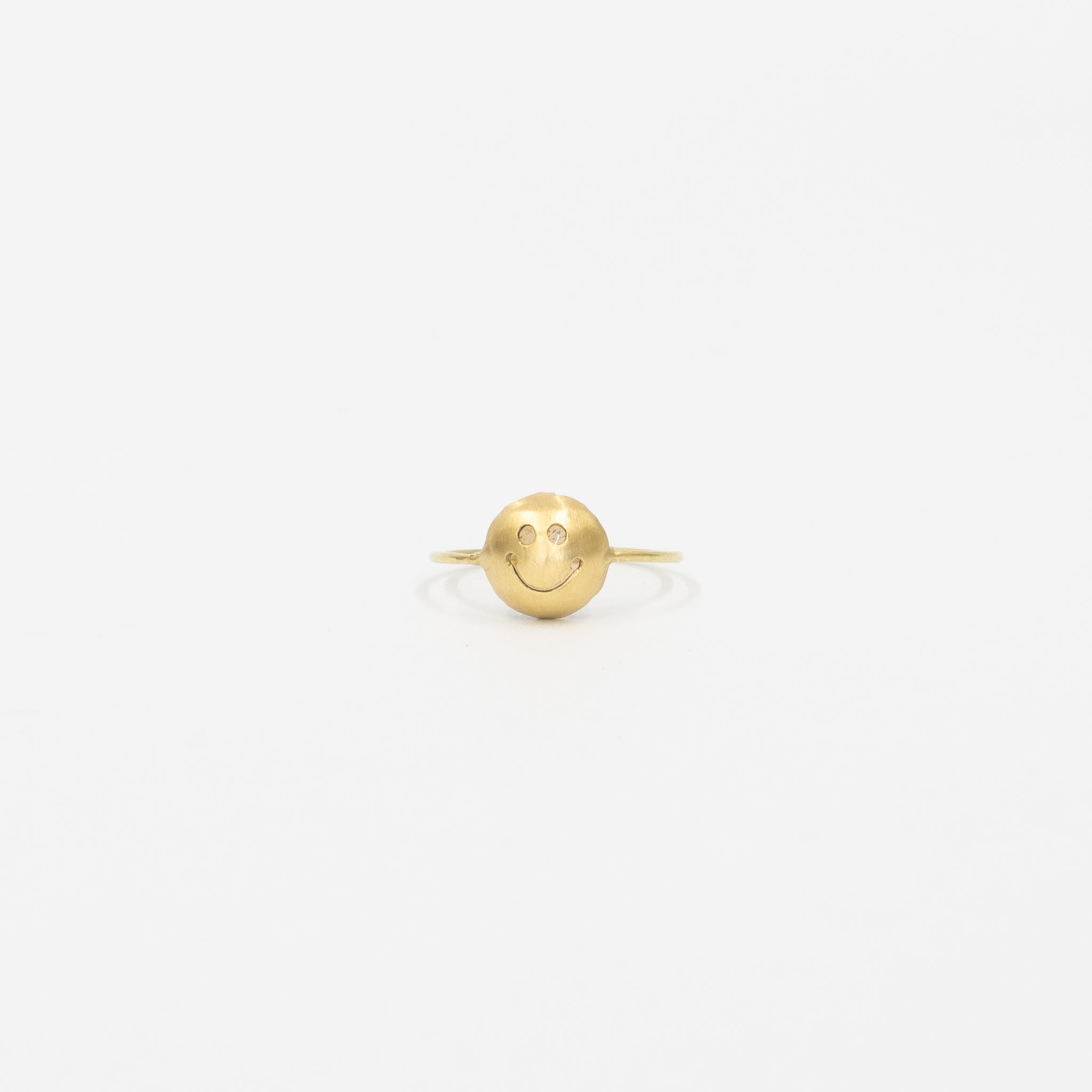 Black Barc &#39;Smiley&#39; Stacking Ring 8mm | Tortoise General Store
