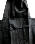 Black Bibbed Apron by Hakui (Hakui 6803-9) - tortoise general store