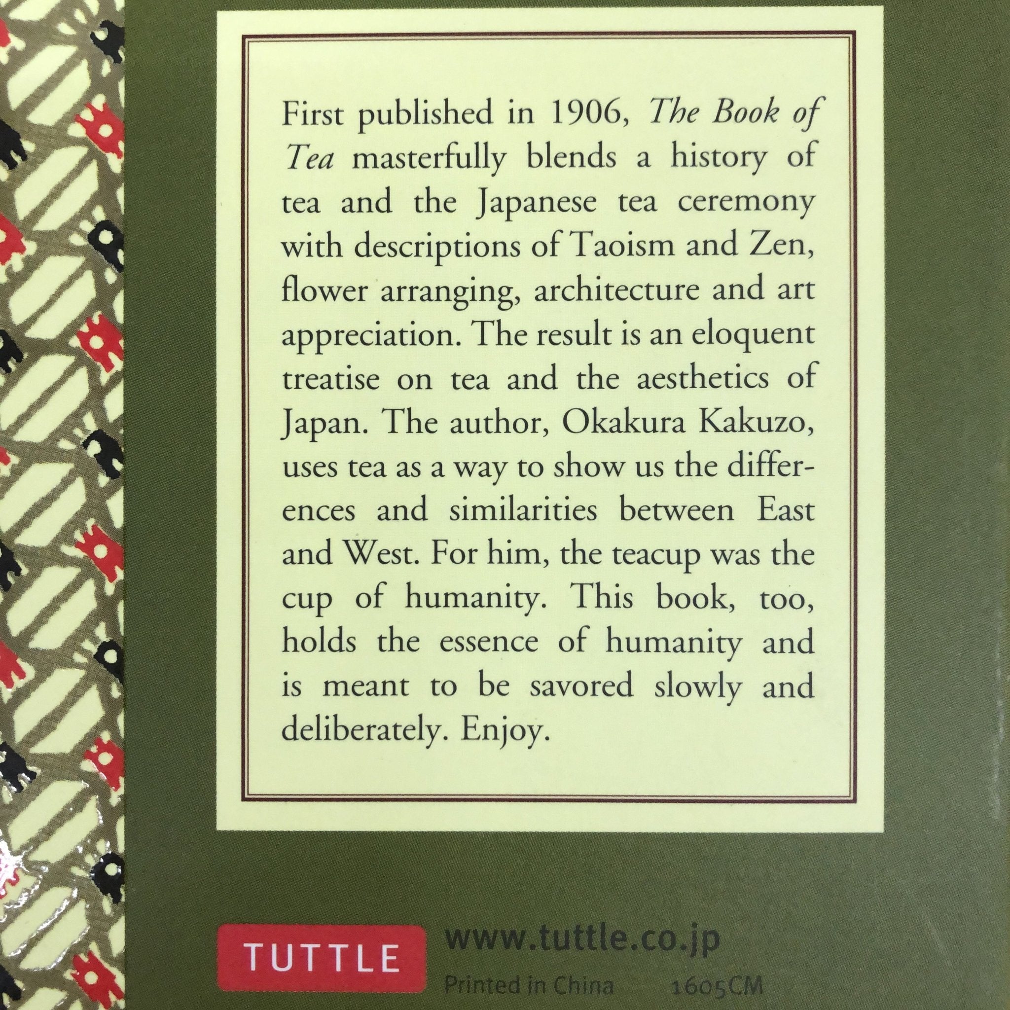 The Book of Tea Kakuzo Okakura 英語版 160頁 【公式通販】