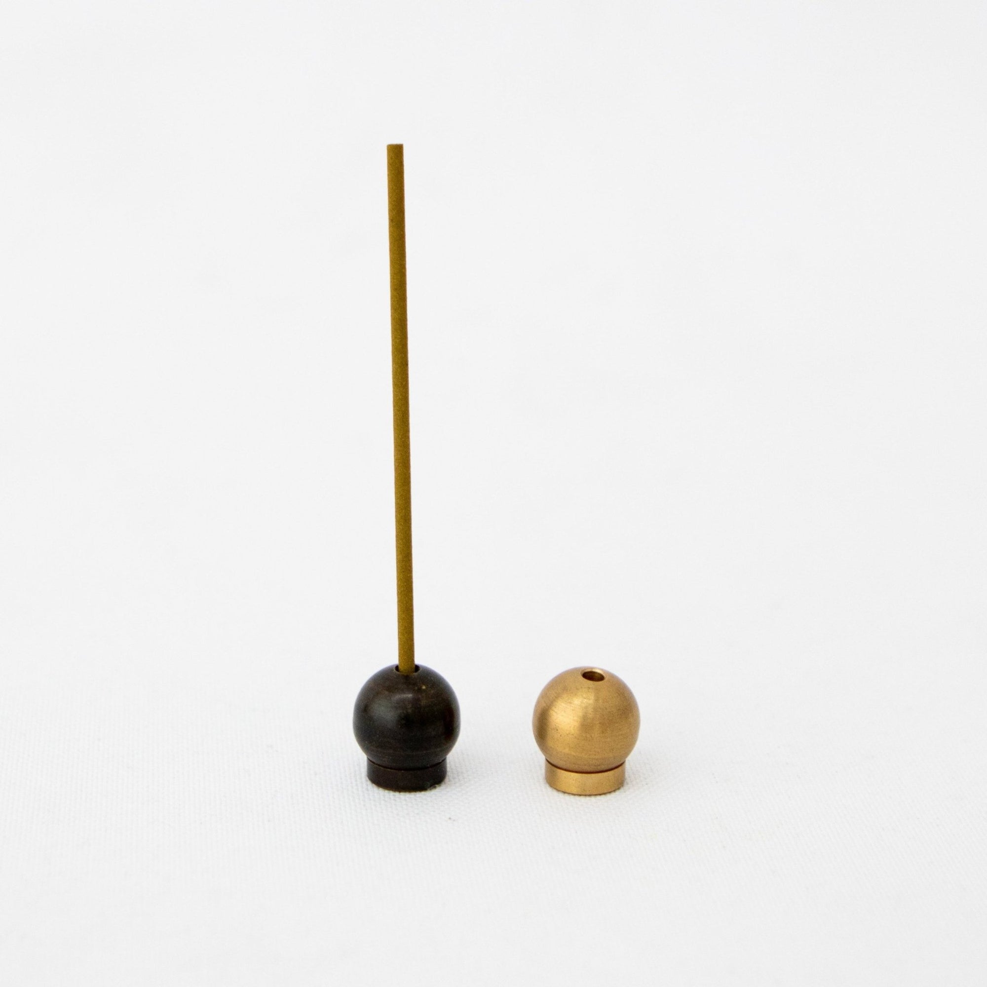 Brass Ball Shaped Incense Holder - tortoise general store