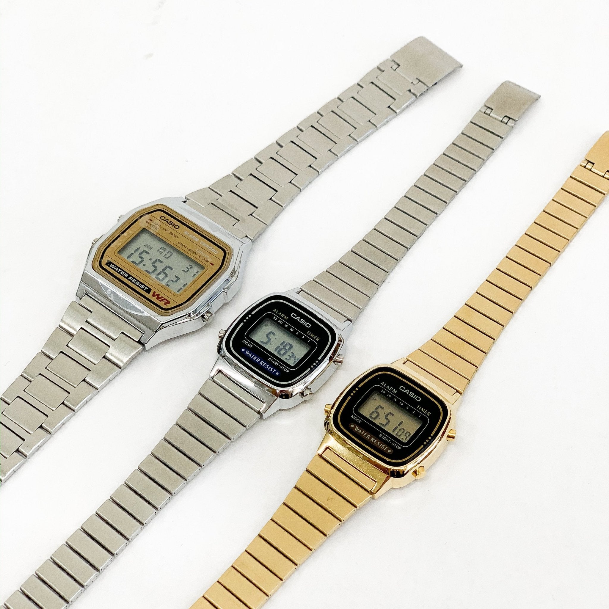 Casio gold watch sm price online