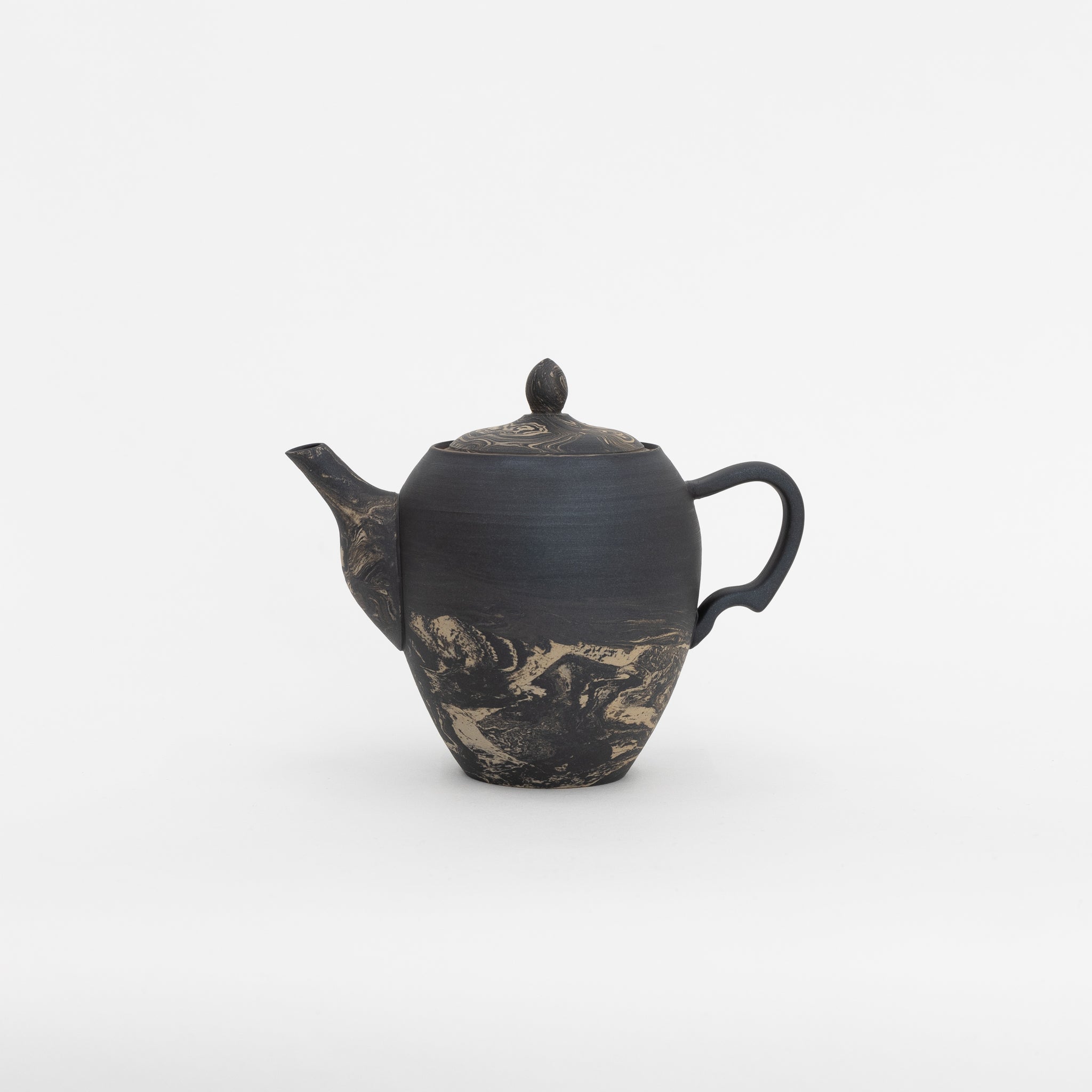 Gena Kuwan Ceramic Teapot - Black | Tortoise General Store