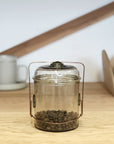 Glass Coffee Bean Container by Peter Ivy - tortoise general store