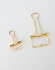 Gold Ligne Clips - tortoise general store