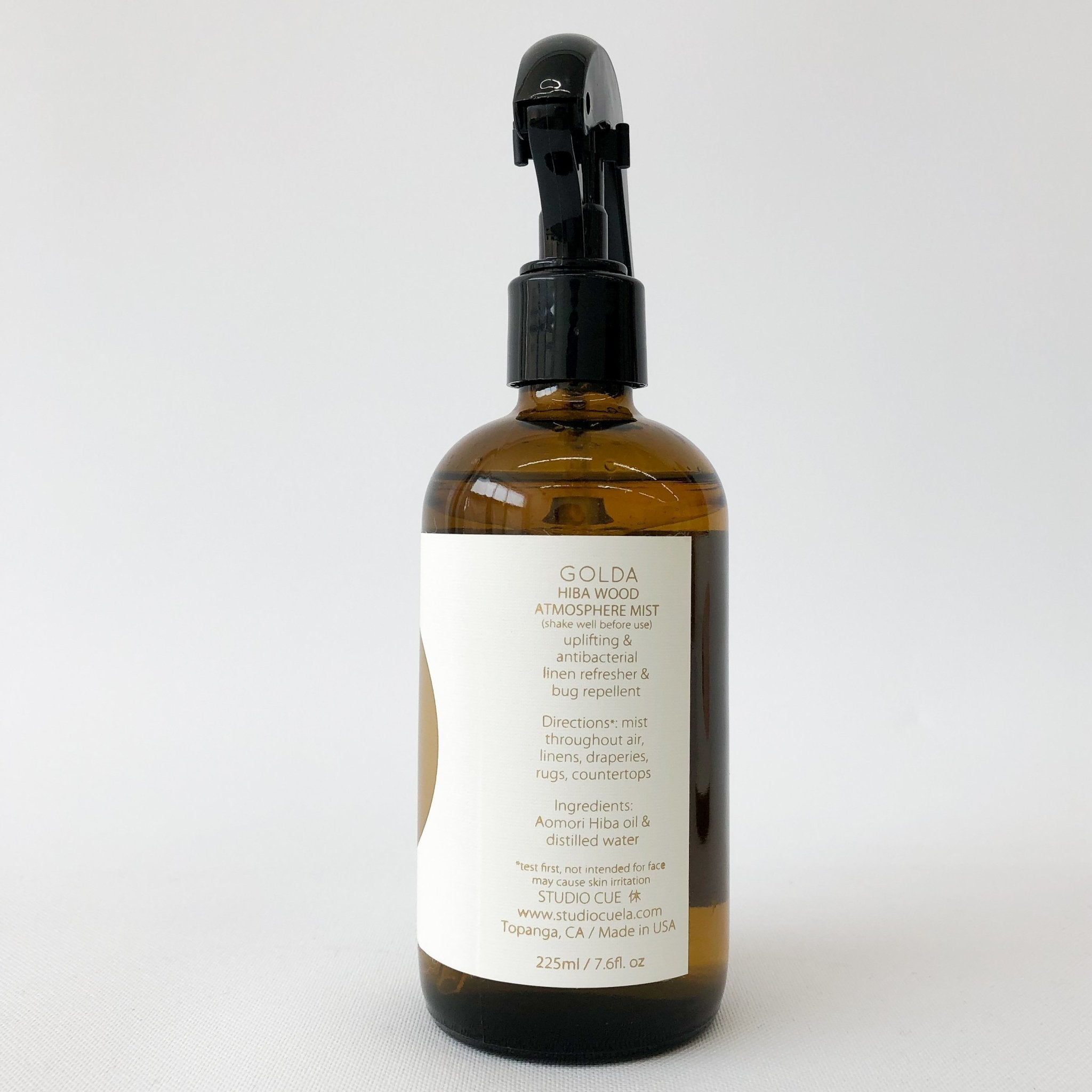 Golda Atmosphere Sprays 8oz | Tortoise General Store