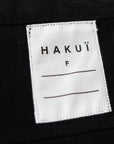 Hakui Long Waist Apron - Black - tortoise general store