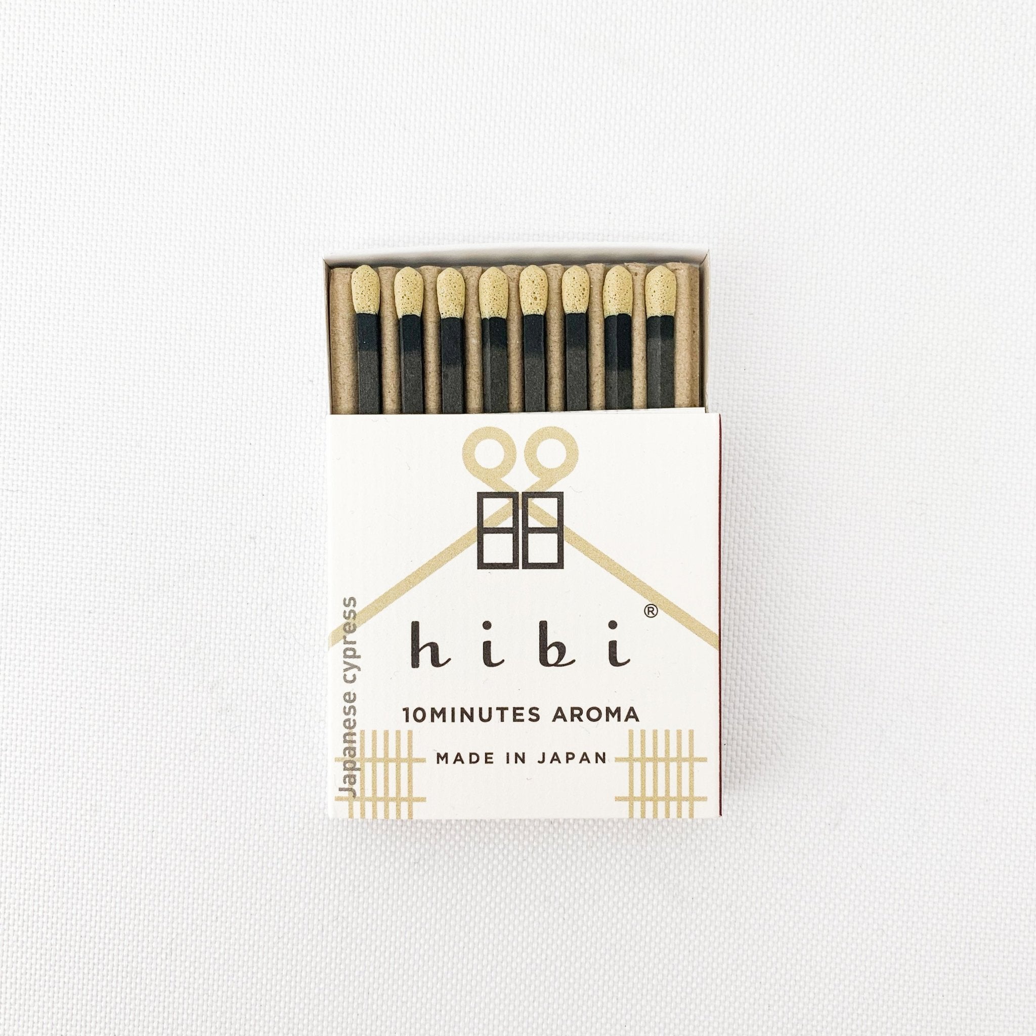 Hibi Aroma Matchstick Incense (8) | Tortoise General Store