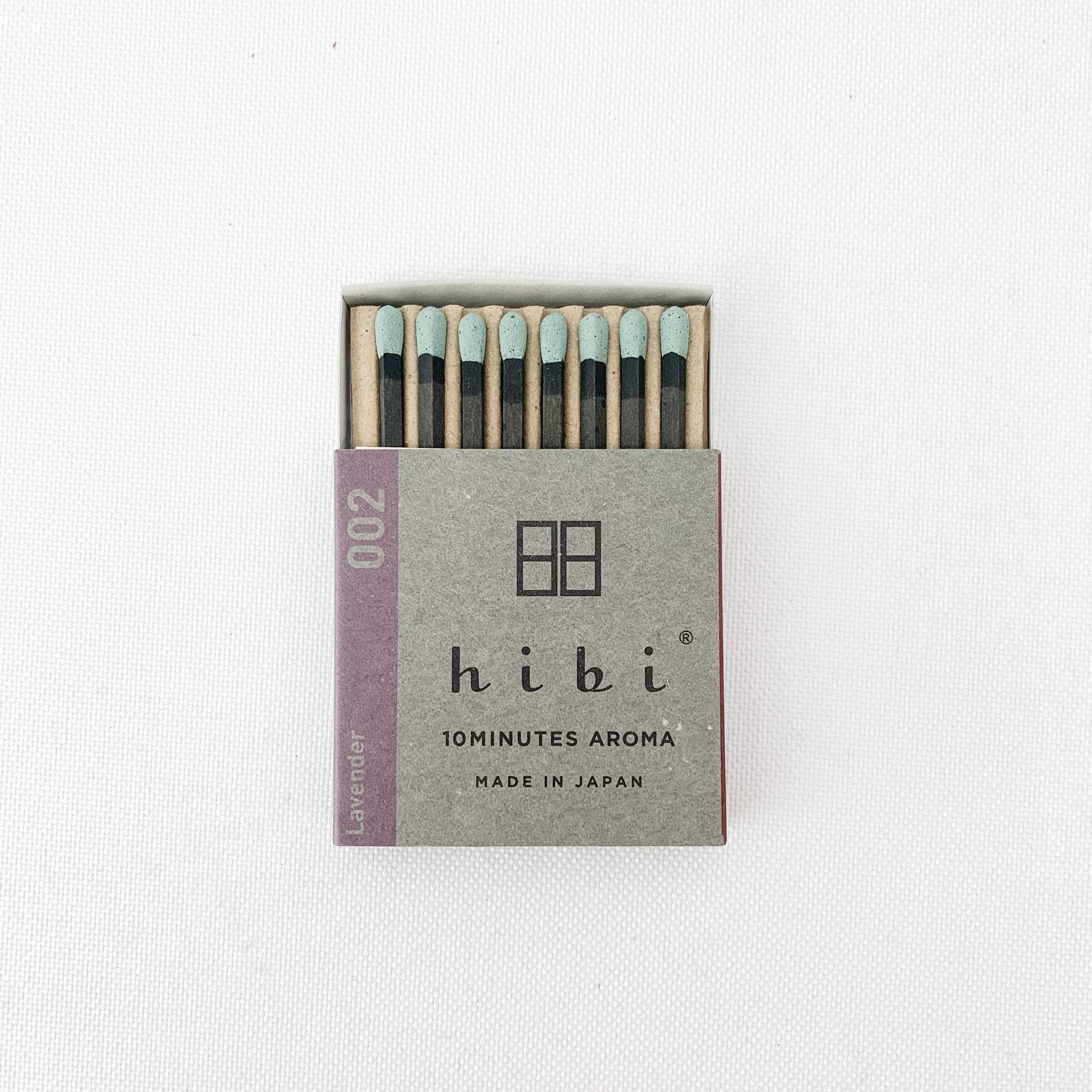 Hibi Aroma Matchstick Incense (8) | Tortoise General Store