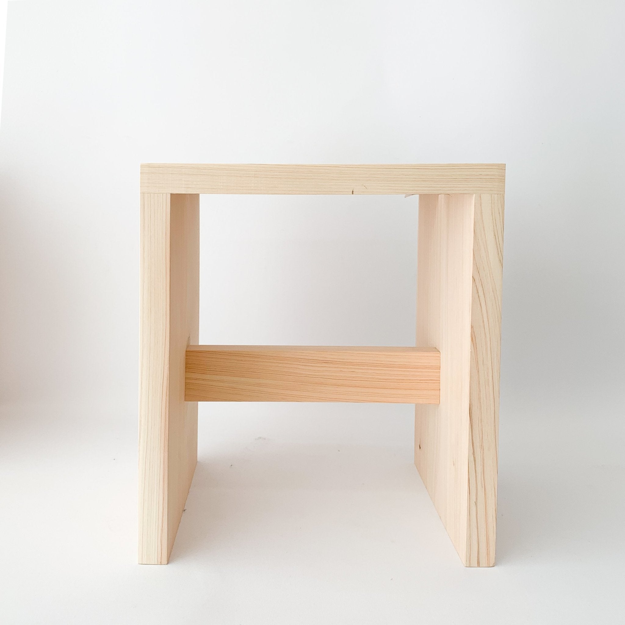 Hinoki Bath Stools