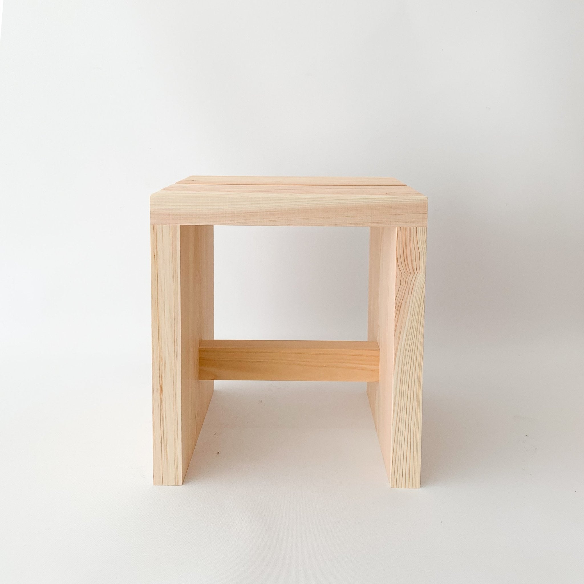 Hinoki Bath Stools