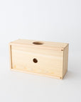 Hinoki Moon Tissue Box Cover - tortoise general store