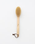 Hinoki Wood Handle Hog Hair Body Brush - tortoise general store