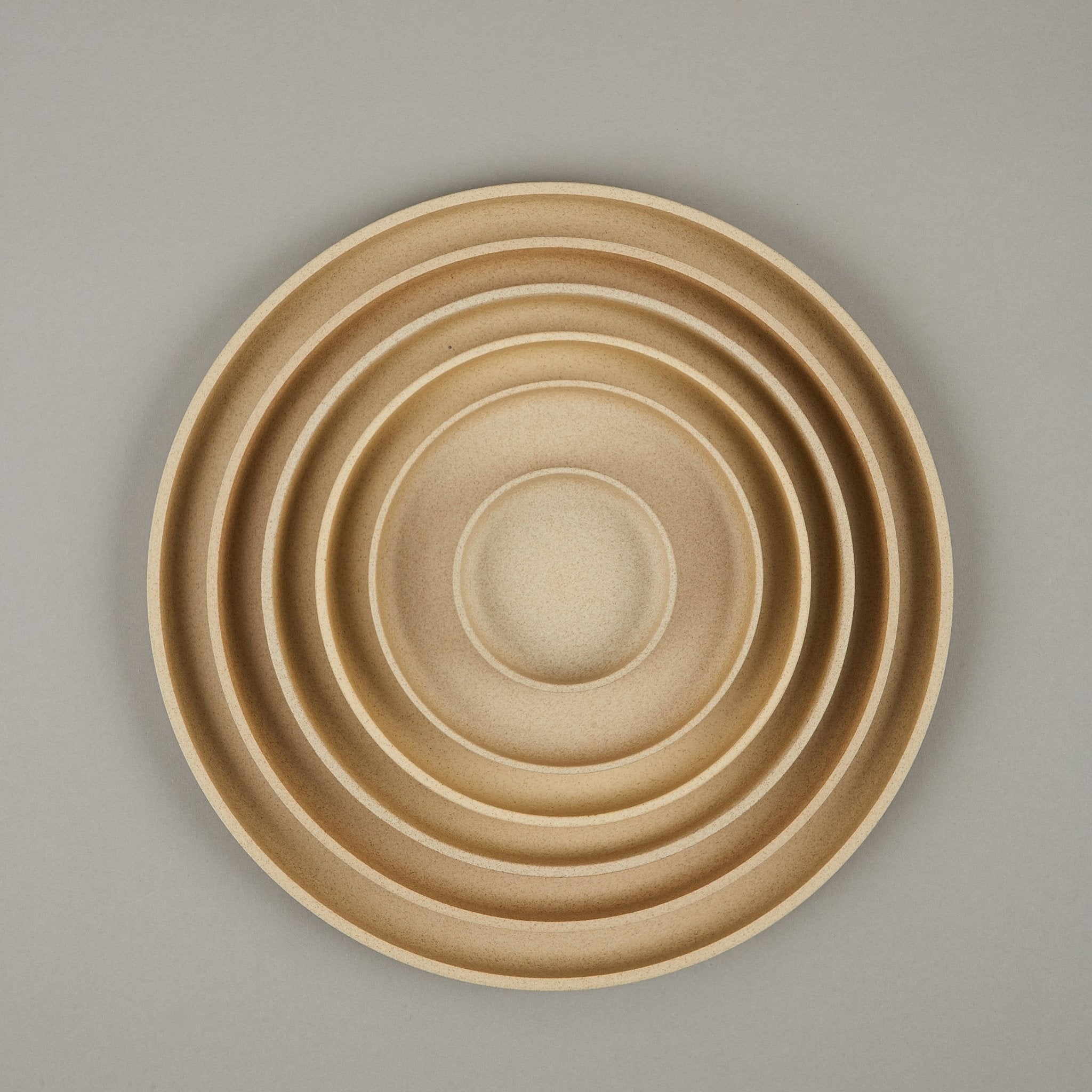 Hasami Porcelain - Plate / Lid Natural ø 5.5/8&quot; - tortoise general store