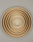 Hasami Porcelain - Plate / Lid Natural ø 5.5/8" - tortoise general store