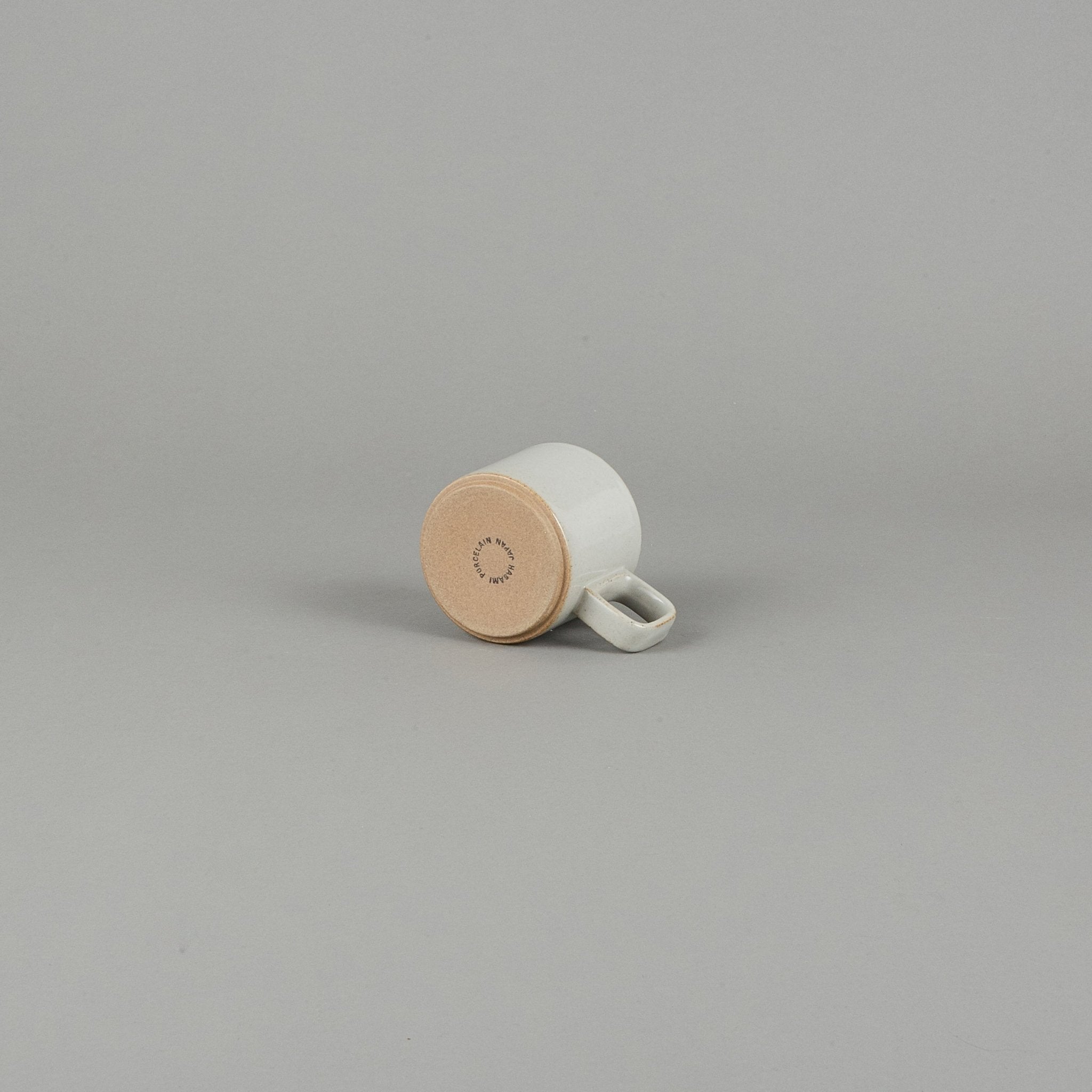 Hasami Porcelain - Mug Gloss Gray Small ø 3.3/8&quot; | Tortoise General Store