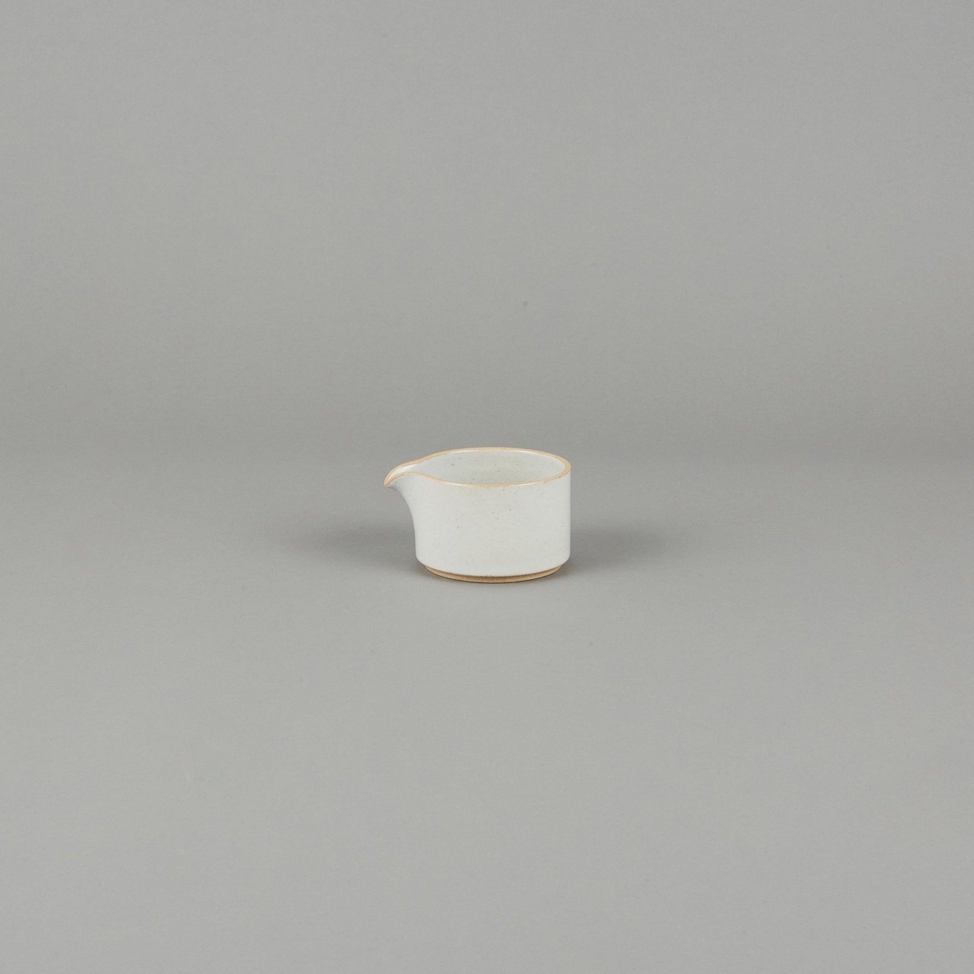 Hasami Porcelain- Creamer Gloss Gray ø 3.3/8&quot; | Tortoise General Store