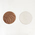 Irose Coaster - Plywood and Paper Leather - tortoise general store