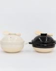 Kamado-san Rice Cooker Donabe White- 3 Go | Tortoise General Store