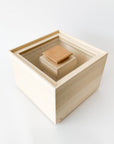 Kiri Wood Rice Container 3kg - tortoise general store