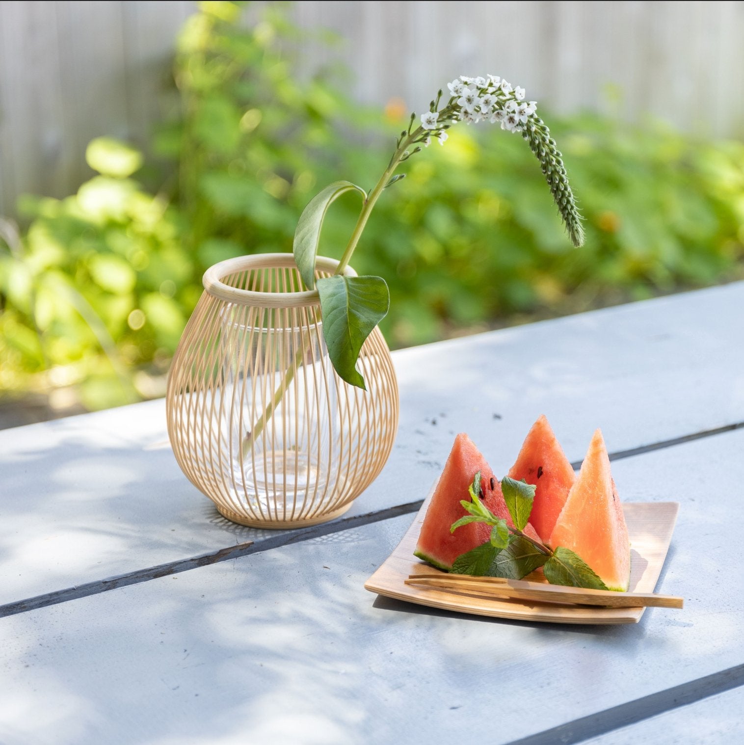 Kosuga Bamboo Flower Vase - Tsubomi | Tortoise General Store