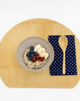 Kosuga Half Moon Place Mat | Tortoise General Store