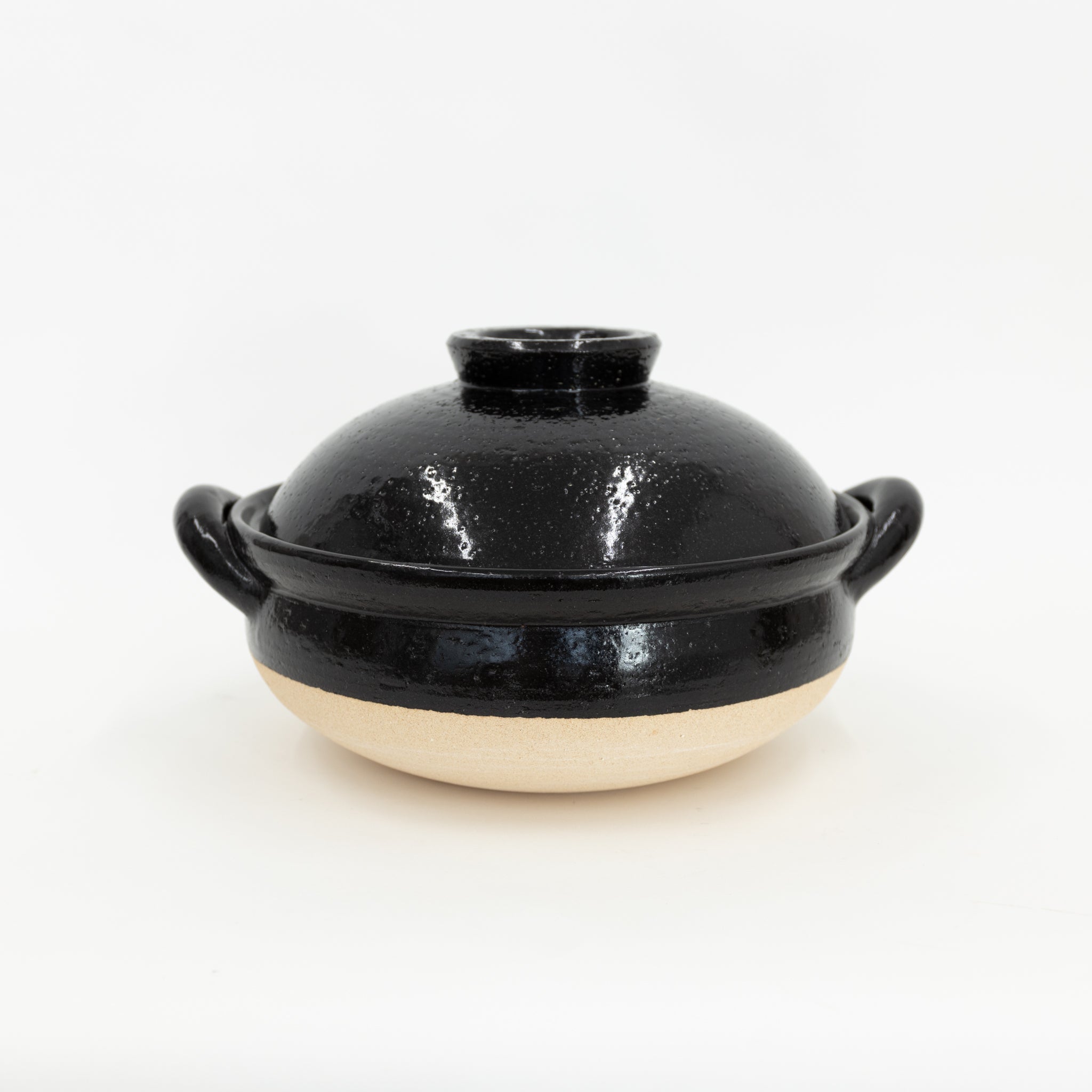 Large Black Steamer - Donabe [AZW-18]