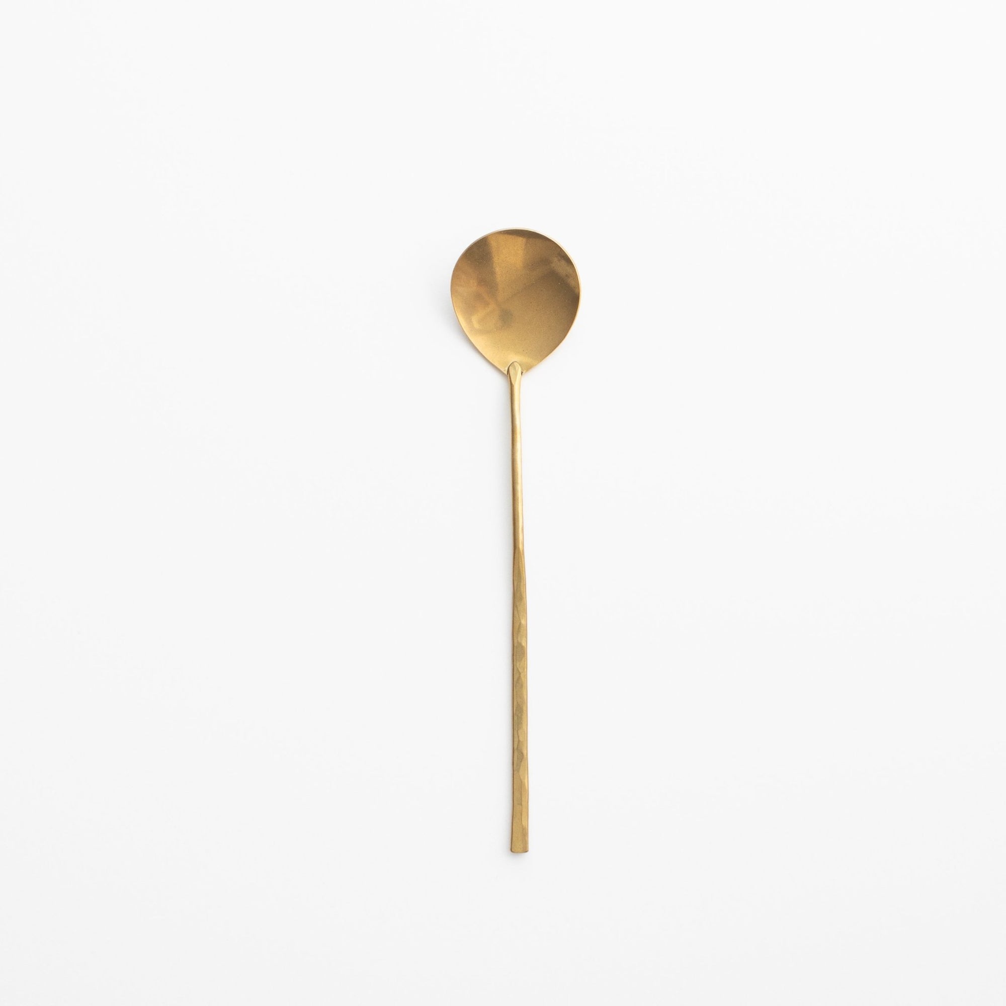 Olive Spoon, Brass Finish – Cultiverre