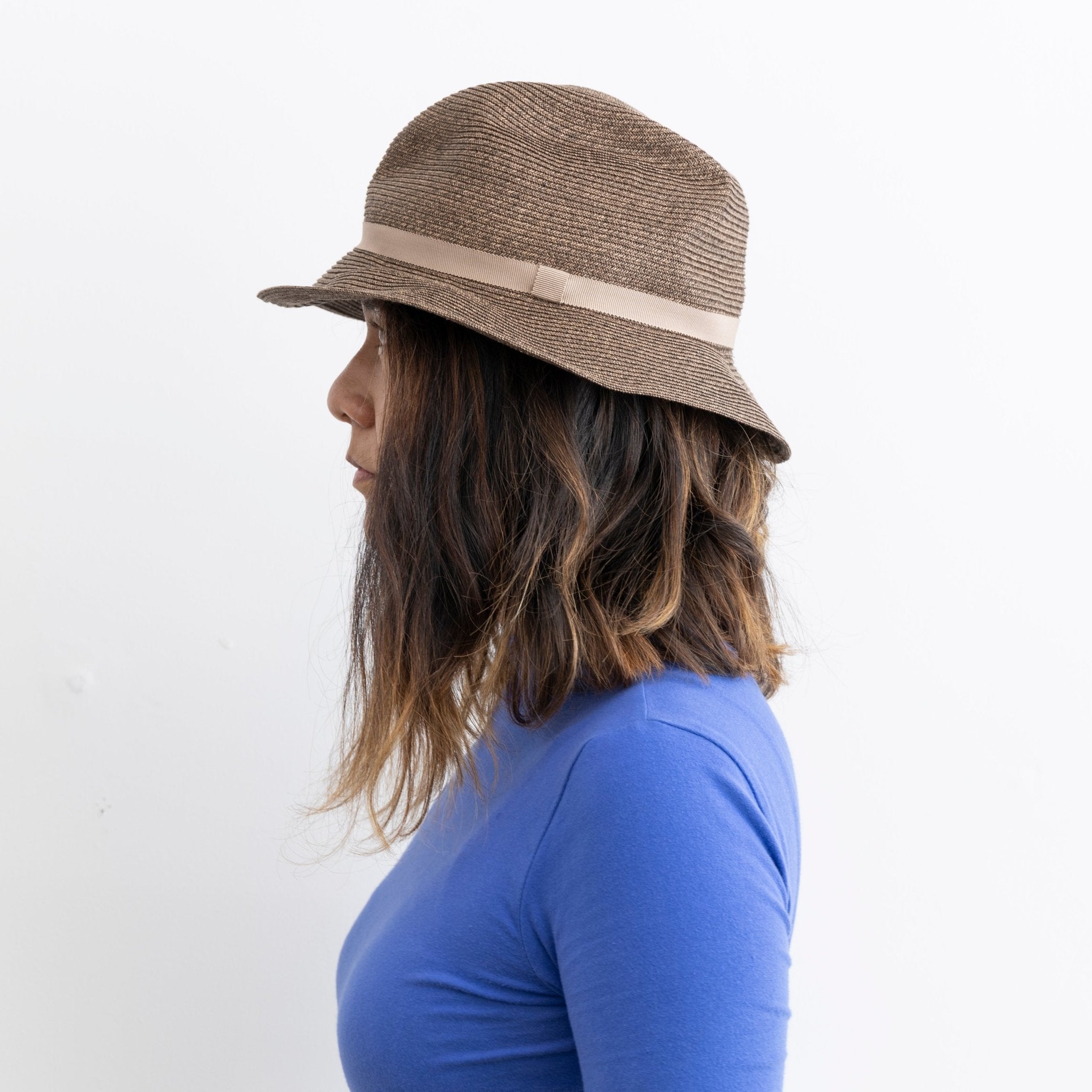 mature ha. ｜ BOXED HAT 4.5cm brim - 帽子