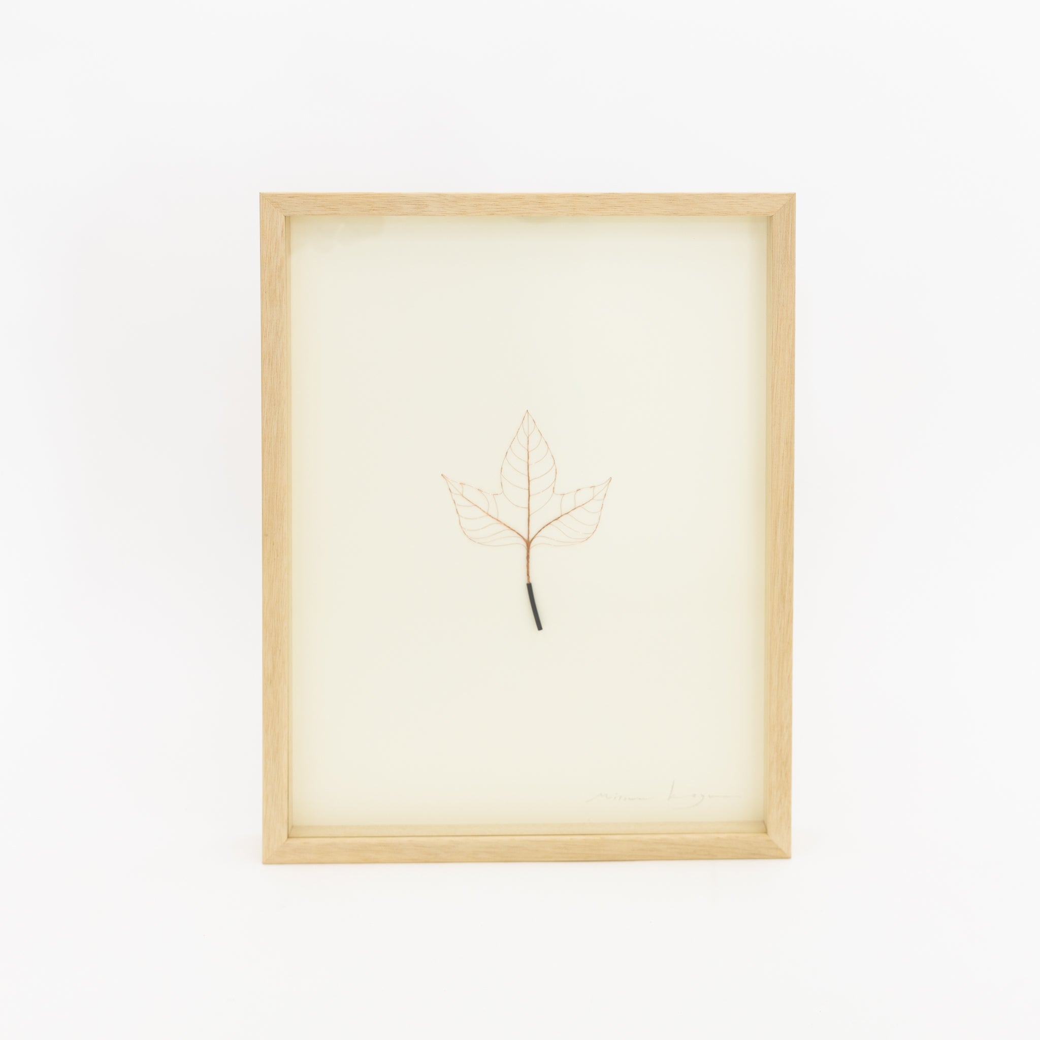 Mitsuru Koga Copper Wire Leaf #2, 2023 | Tortoise General Store