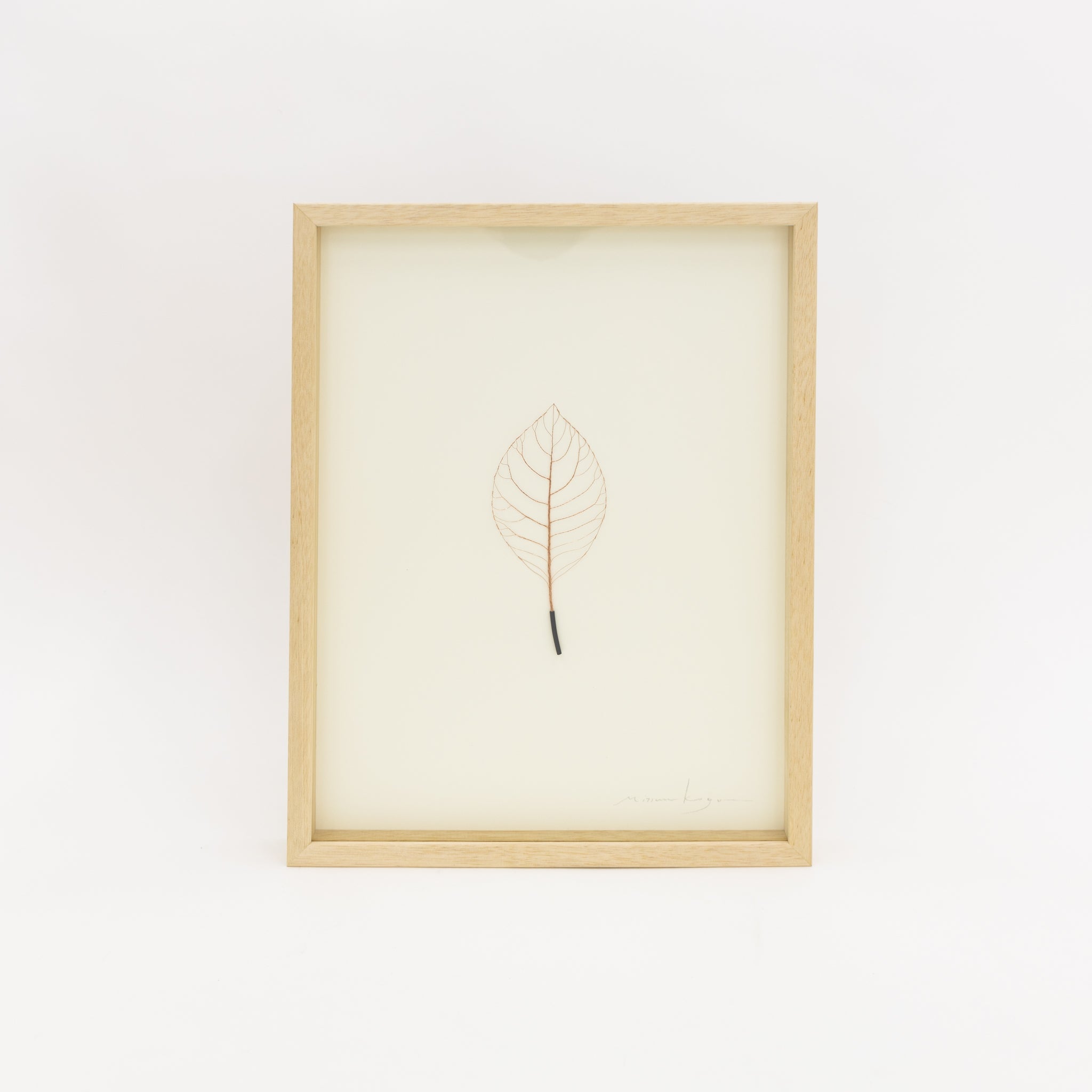 Mitsuru Koga Copper Wire Leaf #3, 2023 | Tortoise General Store