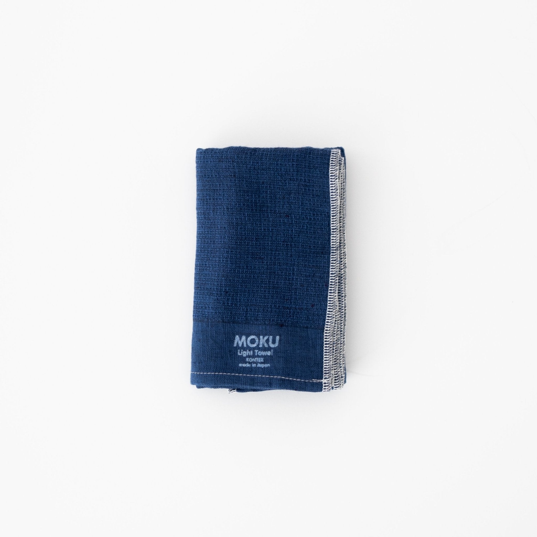 Moku Linen Towel Hand Towel (M) / Blue